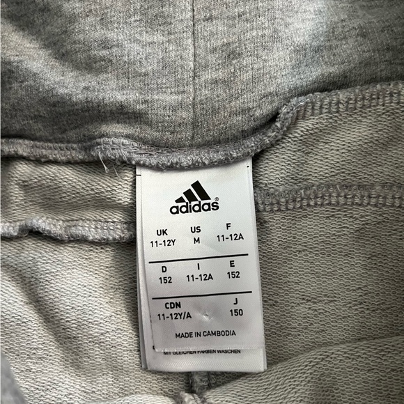 Adidas Girls Sz 11/12 Shorts - Picture 4 of 4